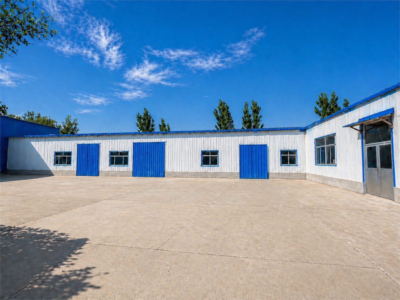 文江卫材生产厂区建筑实拍